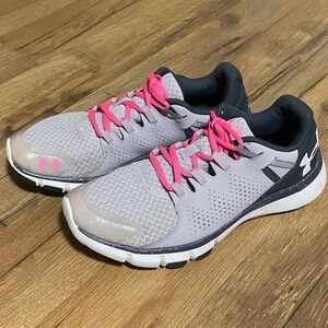 Under Armour Women's Charged Assert 9 Running Shoes Lavender Pink Size 8